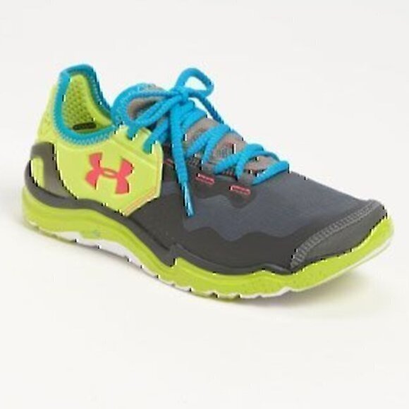 UNDER ARMOUR Womens RC 2' Running Shoe 1235697-317 Gray Green Colorblock 11 - Picture 15 of 15